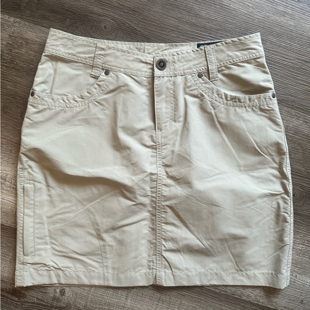 Kühl Mountain Culture Skirt Size 4 Khaki